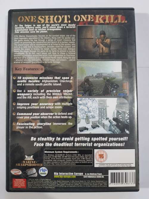 Marine Sharpshooter, PC CD