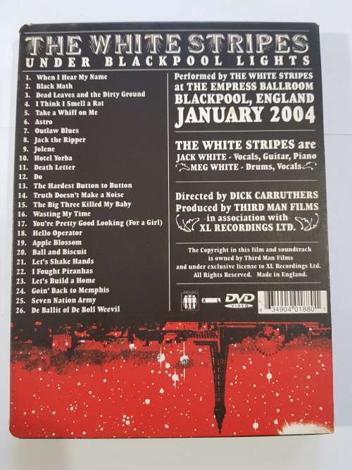 The White Stripes, Under Blackpool Lights DVD