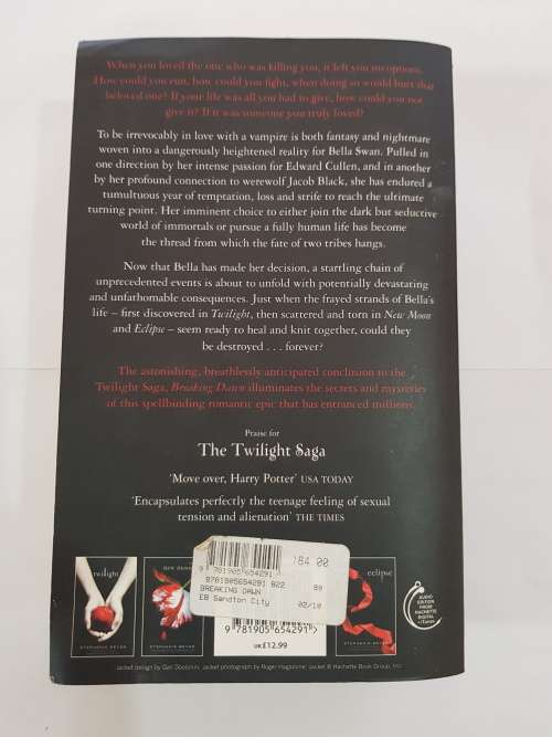 Stephenie Meyer, Breaking Dawn