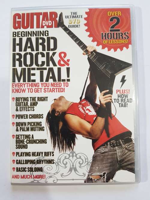 Guitar DVD, Over 2 Hours of Lessons