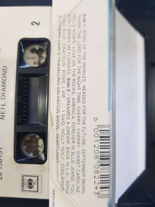 Neil Diamond, Hot August Night II, Cassette