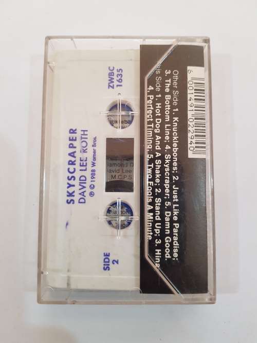 David Lee Roth, Skyscraper, Cassette