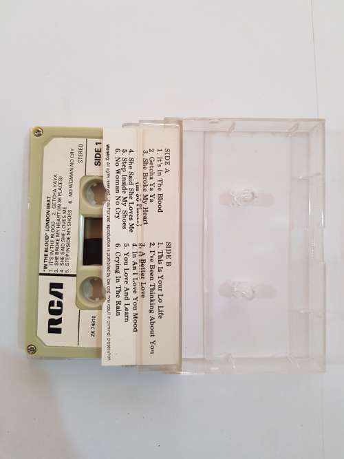 London Beat, In The Blood, Cassette