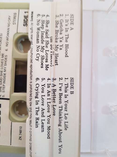 London Beat, In The Blood, Cassette