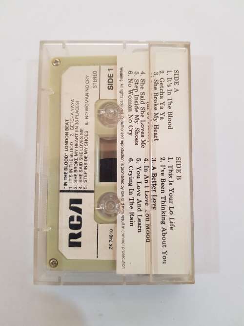 London Beat, In The Blood, Cassette