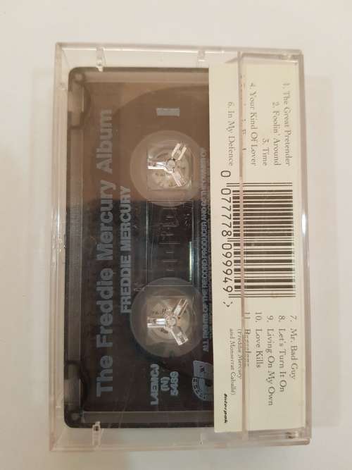 Freddie Mercury, The Freddie Mercury Album, Cassette