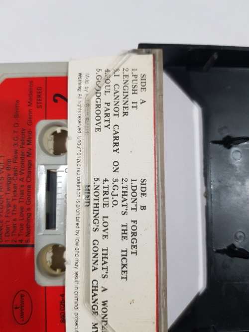 Dance Floor Hits Vol. 1, Cassette