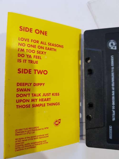 Right Said Fred, Up, Cassette