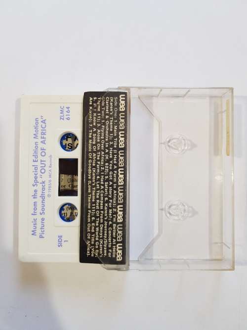 Out Of Africa, Motion Picture Soundtrack, Cassette