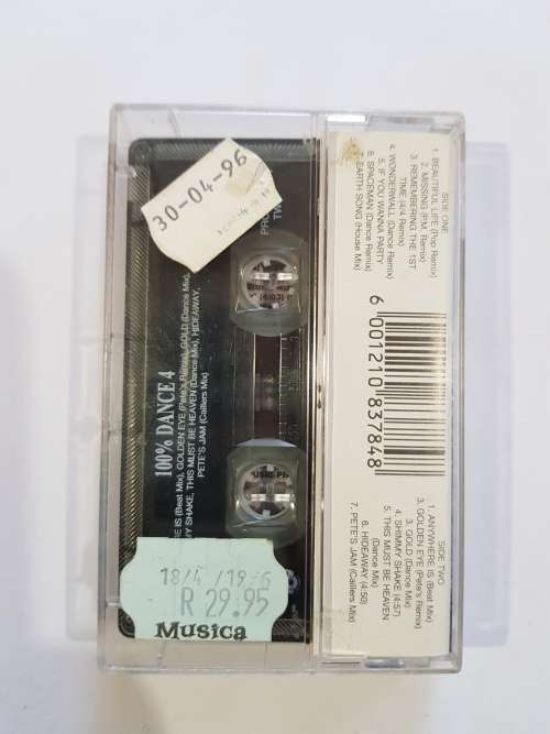100% Dance 4, Cassette