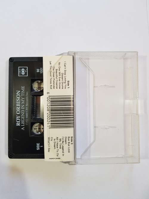 Roy Orbison, A Legend in my Time, Cassette