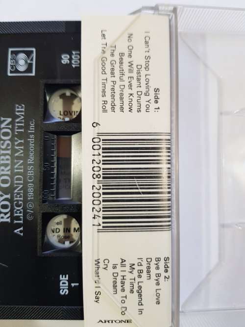 Roy Orbison, A Legend in my Time, Cassette