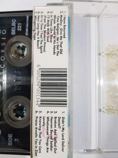 Manuel Escorcio, I`ll Walk With God, Cassette