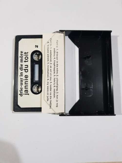 Jannie Du Toit, Drie-uur in die More, Cassette