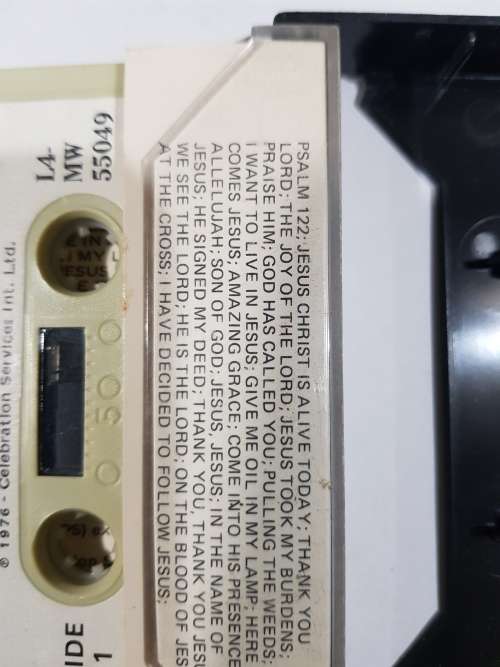 Religious Music, Worship with The Fisherfolk, Cassette