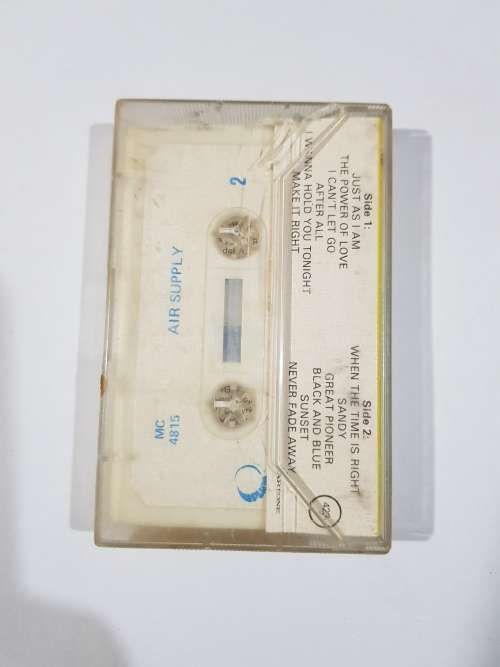 Air Supply, Just As I Am, Cassette
