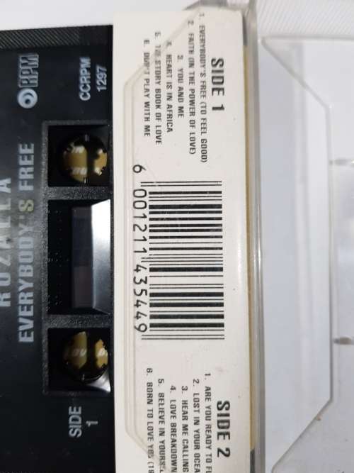 Rozalla, Everybody`s Free, Cassette
