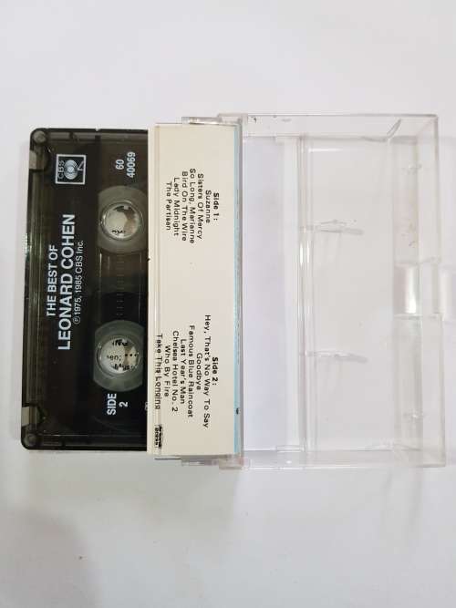 Leonard Cohen, The Best Of, Cassette
