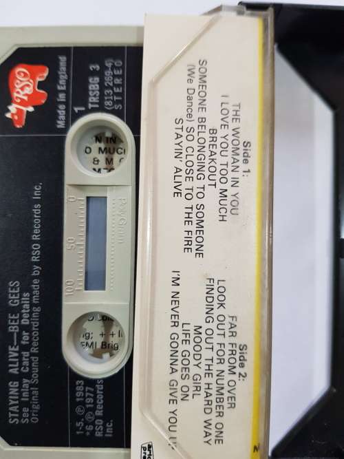 Staying Alive, Motion Picture Soundtrack, Cassette