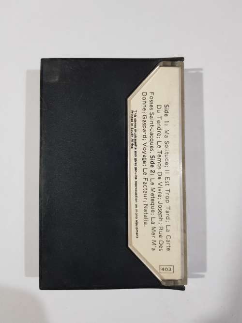 Georges Moustaki, Georges Moustaki, Cassette