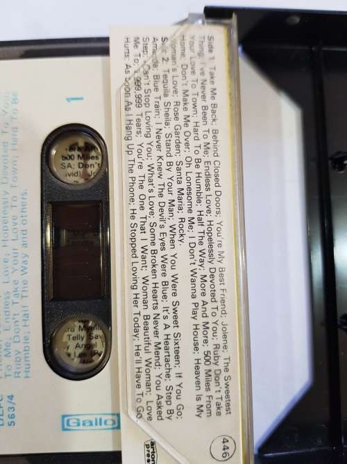 Country Songs of Love, 40 Original Hits, Cassette