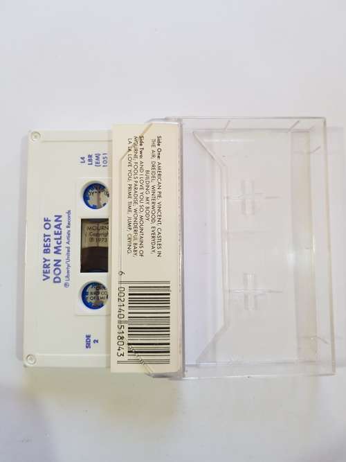 Don McLean, Very Best Of, Cassette