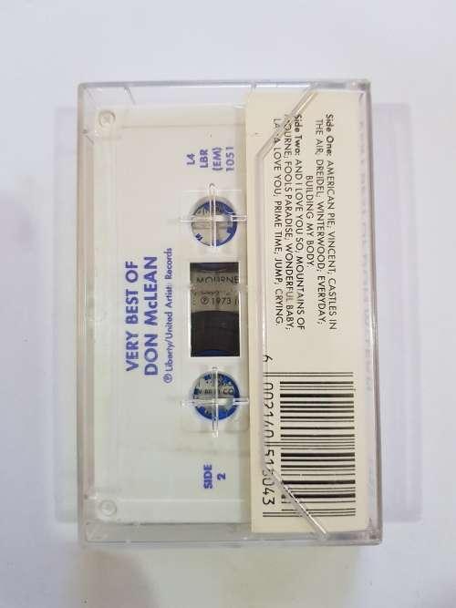 Don McLean, Very Best Of, Cassette