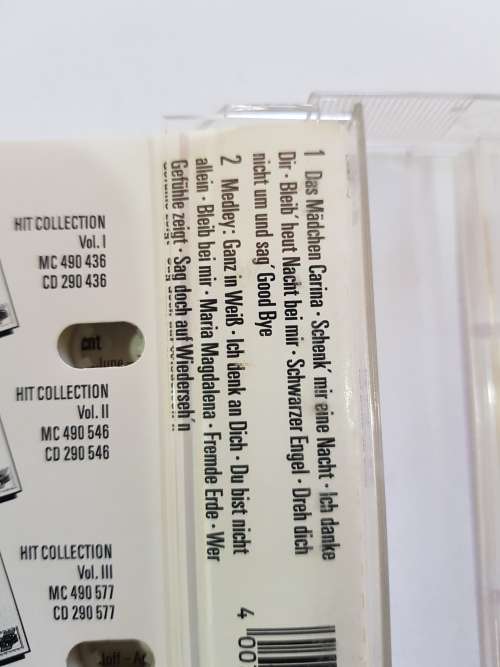 Roy Black, Ich Denk an Dich, Cassette