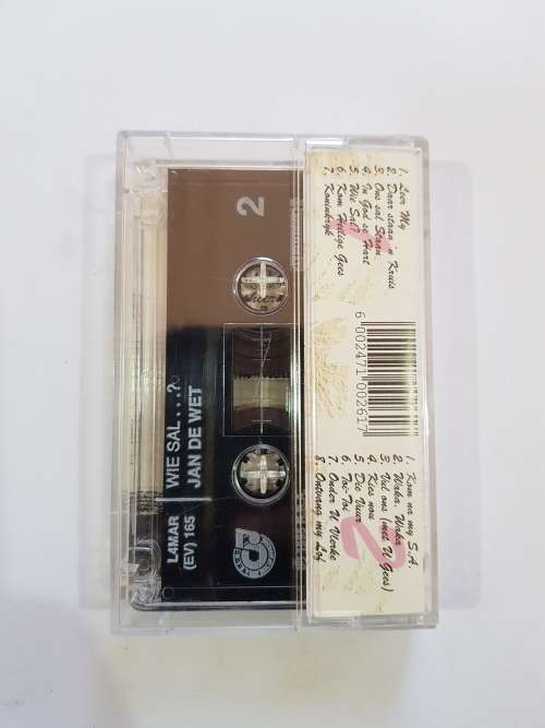Jan De Wet, Wie Sal...?, Cassette