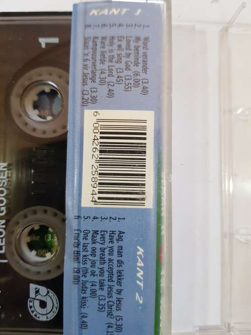 Leon Goosen, Slaan `n 6 vir Jesus, Cassette