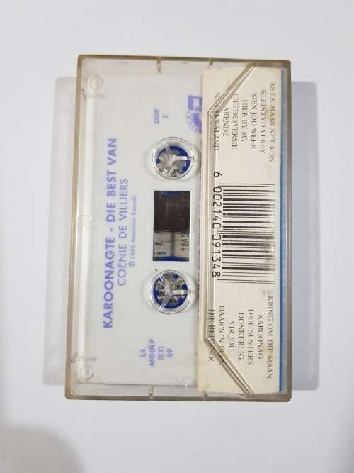 Coenie De Villiers, Karoonagte, Die Beste Van, Cassette