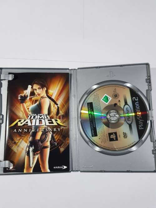 PS2, Playstation 2, Tomb Raider Anniversary, Platinum
