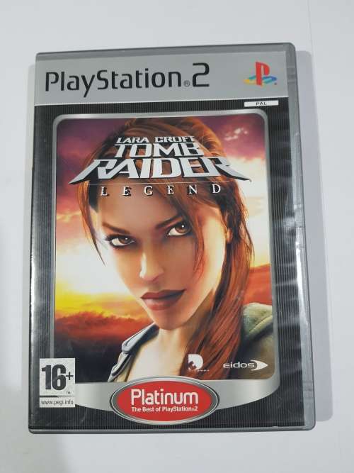 PS2, Playstation 2, Tomb Raider Legend, Platinum