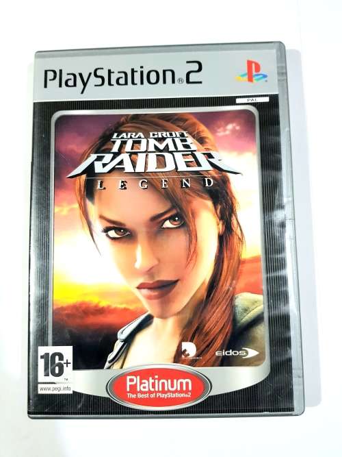PS2, Playstation 2, Tomb Raider Legend, Platinum
