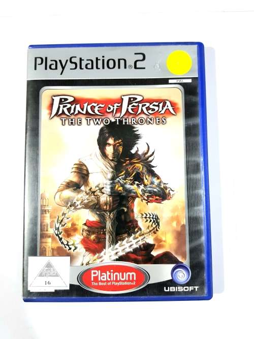 PS2, Playstation 2, Prince of Persia, The Two Thrones, Platinum