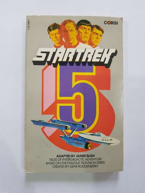 Star Trek 5, adapted by James Blish, Corgi, 1974