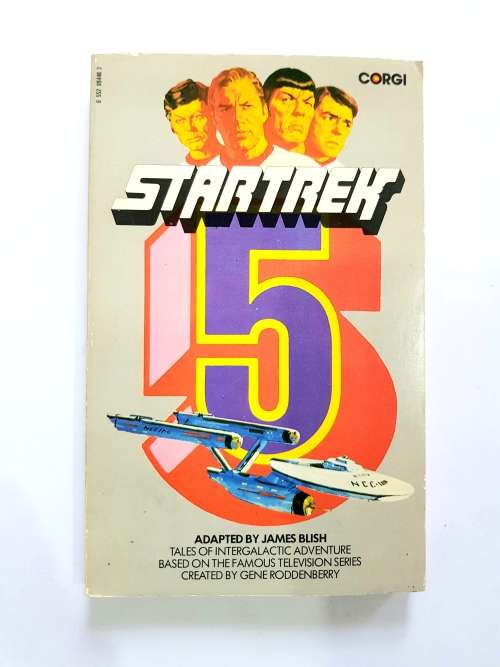 Star Trek 5, adapted by James Blish, Corgi, 1974
