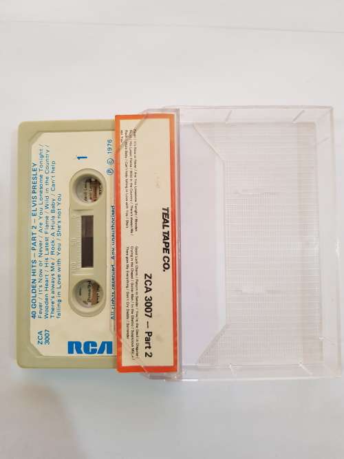 Elvis Presley, 40 Golden Hits, Cassette