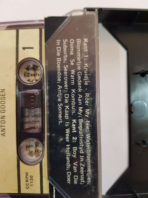 Anton Goosen, Boy van die Suburbs, Cassette