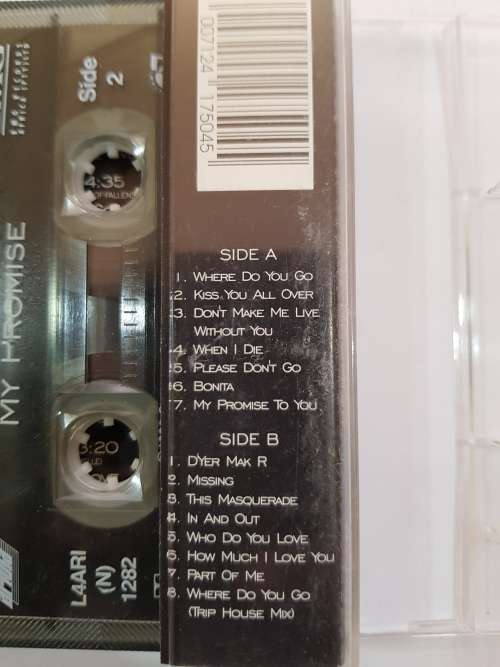 No Mercy, My Promise, Cassette