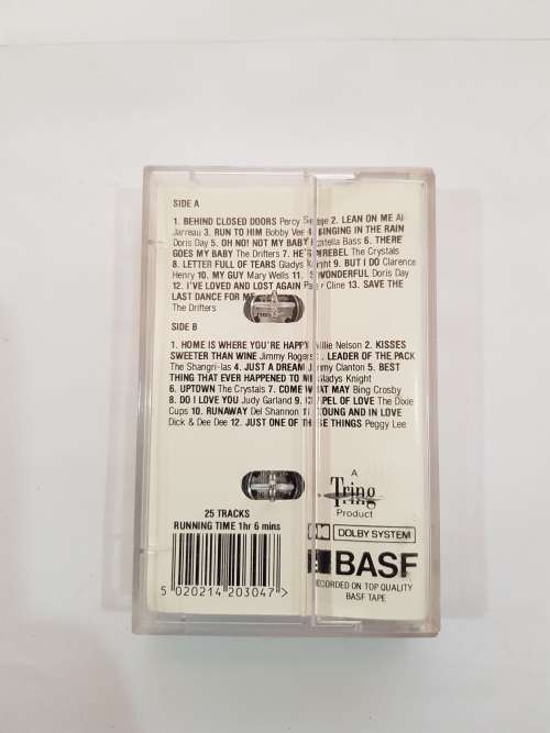 25 of the Greatest Love Songs Vol. 2, Cassette