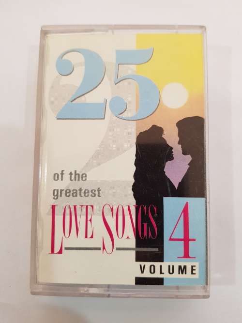 25 of the Greatest Love Songs Vol. 4, Cassette