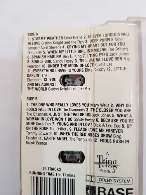25 of the Greatest Love Songs Vol. 4, Cassette