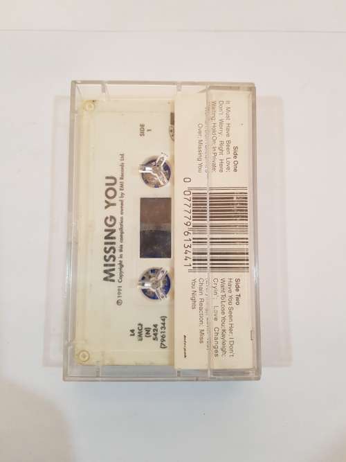 Missing You, An Album of Love, Cassette