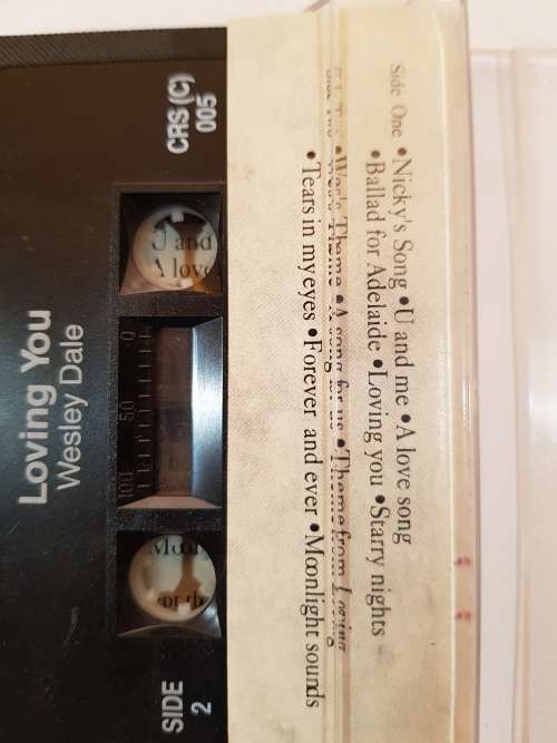 Wesley Dale, Loving You, Cassette