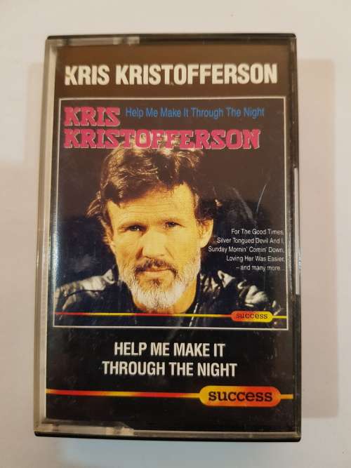 Kris Kristofferson, Help Me Make It Through The Night, Cassette