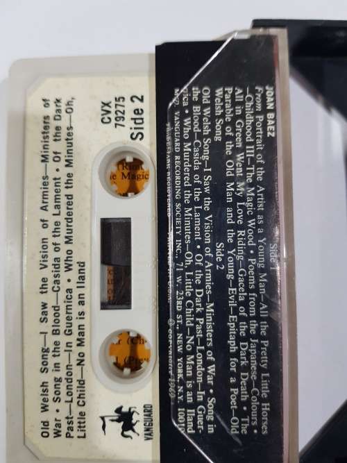 Joan Baez, Baptism, A Journey Through Time, Cassette