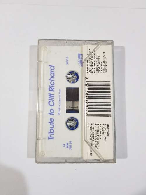 Tribute to Cliff Richard, Cassette