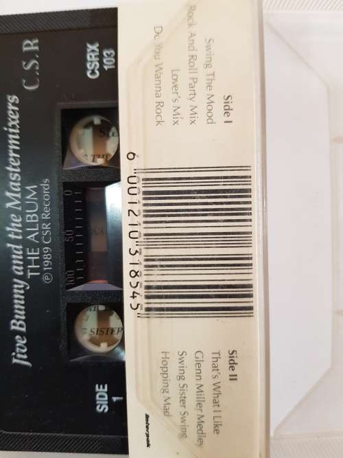 Jive Bunny and the Mastermixers, The Album, Cassette