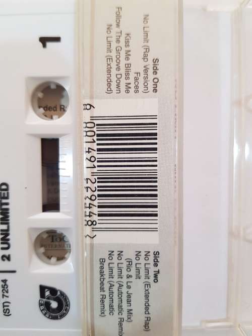 2 Unlimited, No Limit-Mini Album(Special Edition), Cassette